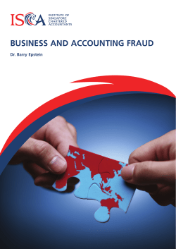 business and accounting fraud