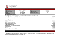 Program Name: Italian in Tuscania Term: SUMMER I Program Start