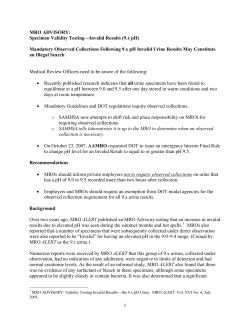 MRO ADVISORY