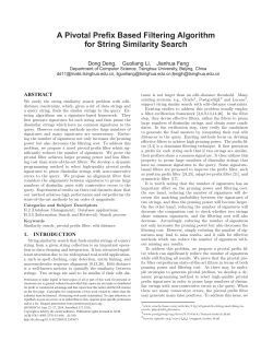 a pivotal prefix based - NExT | NExT Search Centre