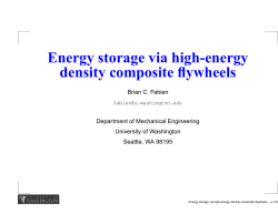 Energy storage via high-energy density composite flywheels