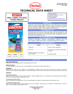 technical data sheet