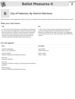 City of Fullerton, By