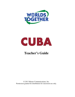 Cuba Guide - Worlds Together