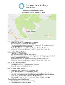 Map - Barlow Respiratory Hospital