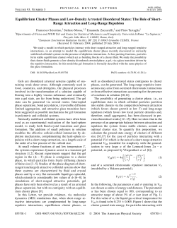Equilibrium Cluster Phases and Low-Density Arrested