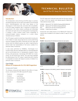 technical bulletin - STEMCELL Technologies