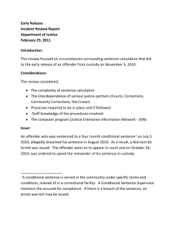 Early Release - Government of Nova Scotia