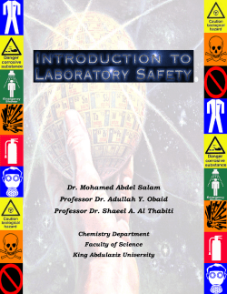 Dr. Mohamed Abdel Salam Professor Dr. Adullah Y. Obaid Professor