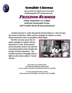 FREEDOM SUMMER