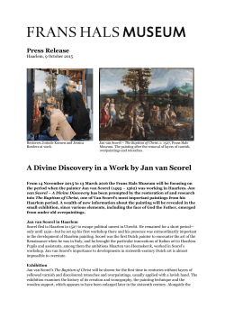 A Divine Discovery in a Work by Jan van Scorel