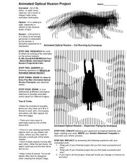 Animated Optical Illusion Project ()