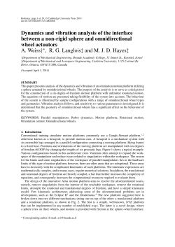 Dynamics and vibration analysis of the interface between a non