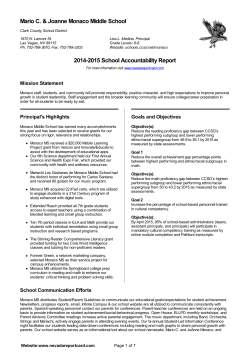 Monaco Middle School