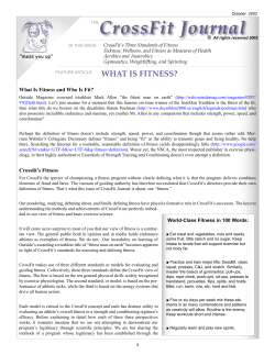 full article - Momentum Sport Fitness