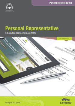 Personal Representative