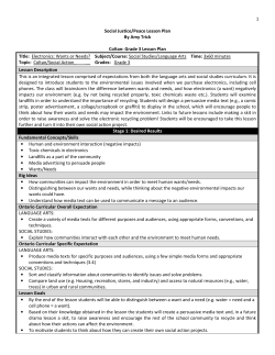 Electronics - Developing a Global Perspective for Educators