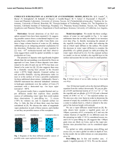 Ceres Ice Sublimation as a Source of an Exosphere: Model Results