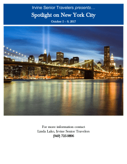 Spotlight on New York City