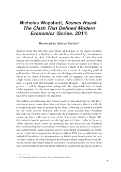 Agenda, Volume 19, Number 1, 2012 - ANU Press