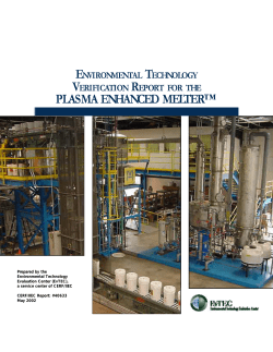 Environmental Technology Verification Report for the - CLU-IN