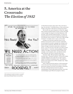 5. America at the Crossroads: The Election of