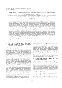 the quest for cosmic ray protons in galaxy clusters