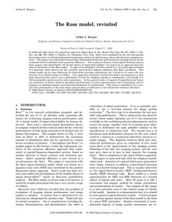 The Rose model, revisited - X-ray Optics and Microscopy at