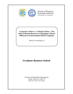 Graduate Business School