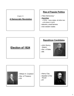 Election of 1824