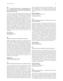 Abstract - Society for Industrial and Applied Mathematics