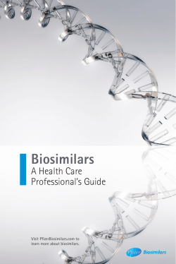 the PDF - Pfizer Biosimilars