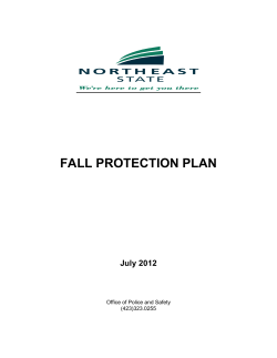 fall protection plan