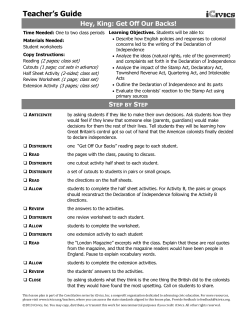 America the Story of Us Rebels Video Guide