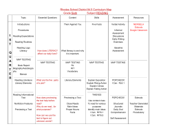 Sixth Grade Reading - Rhodes School District 84.5