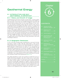 Geothermal Energy - George Mason University