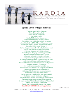 Upside Down or Right Side Up?