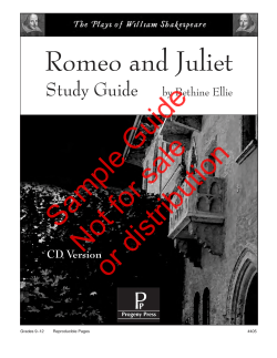 Romeo and Juliet