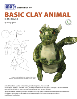 the PDF of AMACO Lesson Plan 44 - Clay