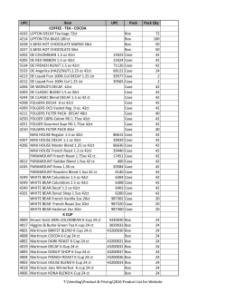 2016 Product List for Website.xlsx