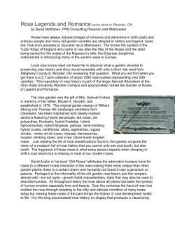 read more... - Pittsburgh Rose Society