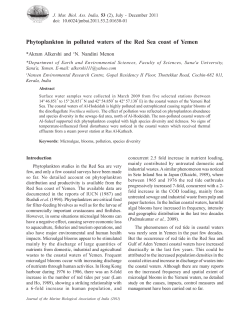 Keith Brander - The Marine Biological Association of India