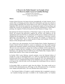 A Threat to the Public Domain? An Example of how
