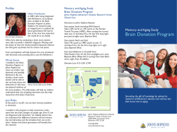 Brain Donation Program - Johns Hopkins Medicine