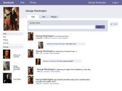 facebook George Washington