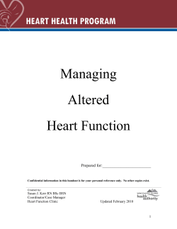 1. Normal Physiology - Vancouver Island Health Authority