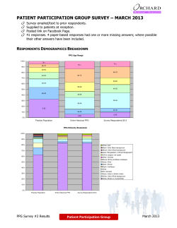 Survey Results - Orchard Medical Practice