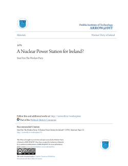A Nuclear Power Station for Ireland?