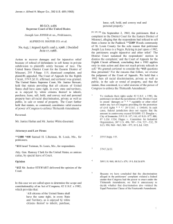 Jones v. Alfred H. Mayer Co. - Opinion