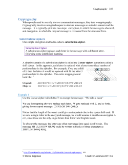 Cryptography - OpenTextBookStore